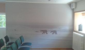 Murs tendus à froids et à chaud