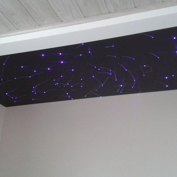 plafond tendu étoilé