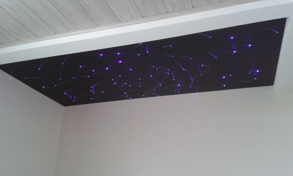 Plafond De Ciel étoilé Avec Des étoiles Au Plafond.